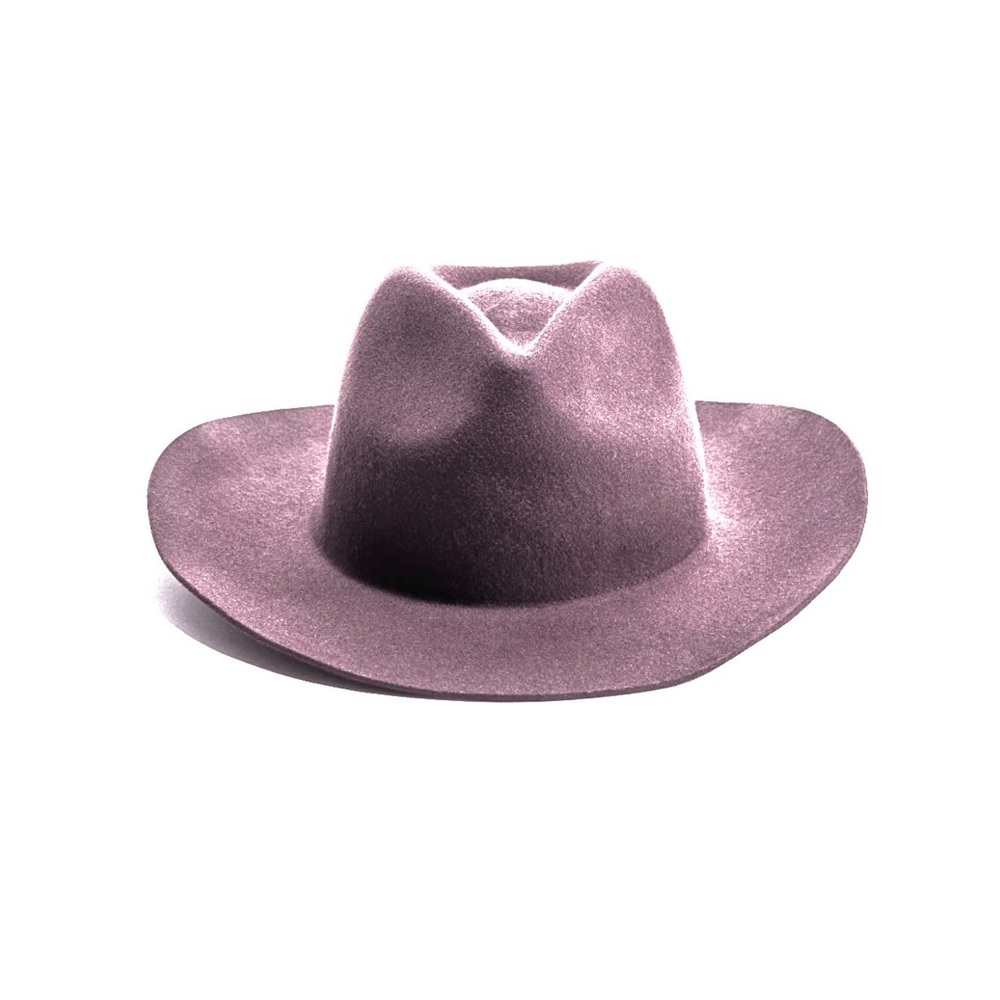 H&M Lavender/Greige 100% Wool Women's Hat